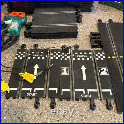 SCX Slot Car Track 1/32 Scale Lot Of 67 Pieces Miscellaneous Parts Untested