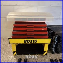 SCX Slot Car Track 1/32 Scale Lot Of 67 Pieces Miscellaneous Parts Untested