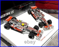 SCX TJR 1/32 Analog Mclaren MP4/22 L. Hamilton & Alonso 2007 F-1 slot car set