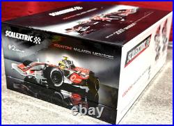 SCX TJR 1/32 Analog Mclaren MP4/22 L. Hamilton & Alonso 2007 F-1 slot car set
