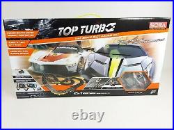 SOBA Hornby Scalextric 143 Slot Cars Police Chase Track 2 in 1 6.6M With Sound