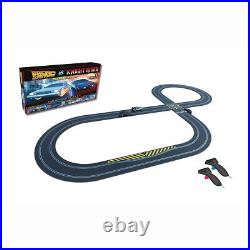 Scalextric 1980s TV Back to the Future vs Knight Rider 1/32 Slot Car Track Set