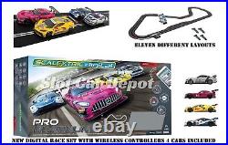 Scalextric ARC PRO Pro Platinum 132 Slot Car Digital Race Track Set C1436