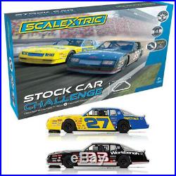 Scalextric C1383T Stock Car Challenge 132 Slot Car / Track Set