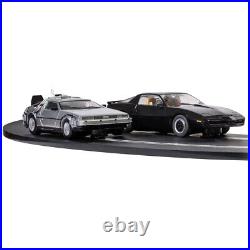 Scalextric C1431T 1980s TV Back to the Future vs Knight Rider 132 Track Set