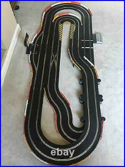 Scalextric Digital Layout with Pit Lane & Game / Double Hairpin & 2 Cars
