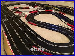 Scalextric Digital (WEMBLEY STADIUM) Very Large Layout With Lap Counter & 4 Cars