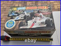 Scalextric Grand Prix 8 Racing Set C. 559 Track Cars Controllers Power Vtg CIB