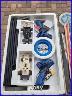 Scalextric Grand Prix 8 Racing Set C. 559 Track Cars Controllers Power Vtg CIB