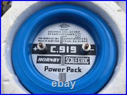 Scalextric Grand Prix 8 Racing Set C. 559 Track Cars Controllers Power Vtg CIB