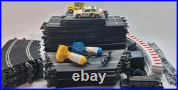 Scalextric Hornby Track Set, Straights, Curves, Guards, Controllers, Cars 43 Pc