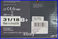 Scalextric Lamborghini Rampage Complete Track Set withRed & Yellow Cars C1386