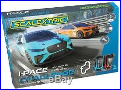 Scalextric Set C1401 I-Pace Challenge (2 x Jaguar) Full Sized Set + Lap Counter