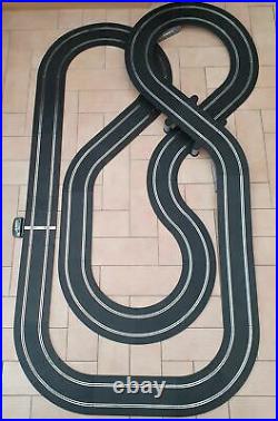 Scalextric Sport 132 Track Set Layout With Bridge #AS9
