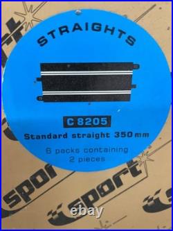 Scalextric Sport C8205P Standard Straight Track 350mm unopened box 12 pieces
