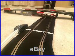 Scalextric Sport Large Layout with Corner Xovers / Long Flyover & 2 Cars