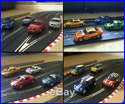 Scalextric Sport Large Layout with Long Flyover / Lap Counter & 2 Cars