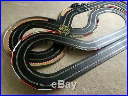 Scalextric Sport Layout with Lap Counter / Corner Xovers & 2 Cars