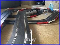 Scalextric Sport Layout with Lap Counter / Double Flyover / Xovers & 2 Cars