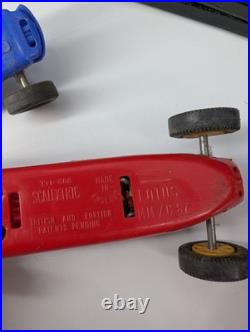 Scalextric Tri-Ang 1/32 Slot Cars Track Large Lot Accessories Manuals Extras