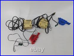 Scalextric Tri-Ang 1/32 Slot Cars Track Large Lot Accessories Manuals Extras