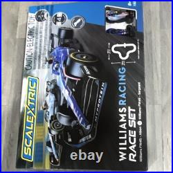 Scalextric Williams Racing Race Set 132 Slot Car Track Set C1440M 2022