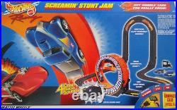 Screamin Stunt Jam Mattel Hot Wheels Twin Mill Vertical Cliff Hangers TYCO Set