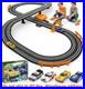 Slot Car Race Track Set Electric Powered Race Track Dual Racing Car Track Set