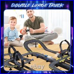 Slot Car Race Track Set Electric Powered Race Track Dual Racing Car Track Set Slot Car Race Track Set Electric Powered Race Track Dual Racing Car Track Set