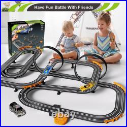 Slot Car Race Track Set Electric or Battery Powered Racing Car Track for Kids Bo Slot Car Race Track Set Electric or Battery Powered Racing Car Track for Kids Bo