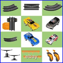 Slot Car Race Track Set Electric or Battery Powered Racing Car Track for Kids Bo Slot Car Race Track Set Electric or Battery Powered Racing Car Track for Kids Bo