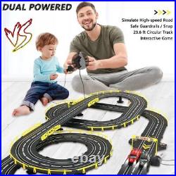 Slot Car Race Track Sets, Puzzle Racer Kids Car Track Set, Flexible Race Tra