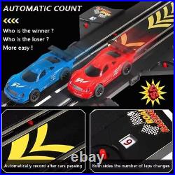 Slot Car Race Track Sets, Puzzle Racer Kids Car Track Set, Flexible Race Tra