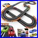 Slot Car Race Track Sets with 4 High-Speed Racing Car, Battery or Electric Race