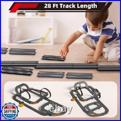 Slot Car Race Track with 4 High-Speed Racing Cars Battery or Elec
