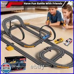 Slot Car Race Track with 4 High-Speed Racing Cars Battery or Elec Slot Car Race Track with 4 High-Speed Racing Cars Battery or Elec