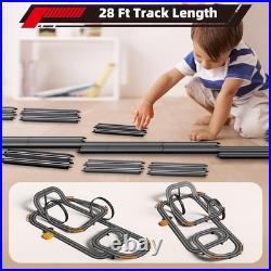 Slot Car Race Track with 4 High-Speed Racing Cars Battery or Electric Race Car