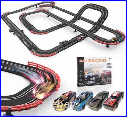 Slot Car Racing Track for Kids 143 Electric Powered 40Ft Big Race Tracks Set wi
