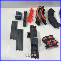 Slot Car Track #6237 With2 Cars VTE 1991 Tyco Super Duper Double Looper Incomplete