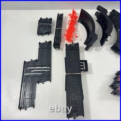 Slot Car Track #6237 With2 Cars VTE 1991 Tyco Super Duper Double Looper Incomplete