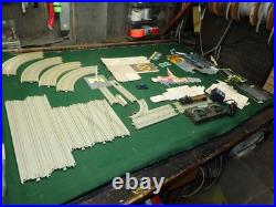 Slot Car Tyco G. I. JOE Vintage Electric Trucking Army Track missing some Items