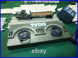 Slot Car Tyco G. I. JOE Vintage Electric Trucking Army Track missing some Items
