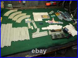 Slot Car Tyco G. I. JOE Vintage Electric Trucking Army Track missing some Items