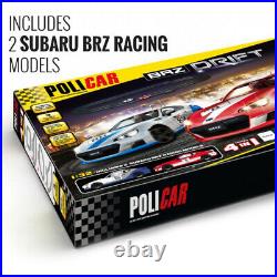 Slot. It Policar T001a Subaru BRZ Drift 1/32 Slot Track Set with 2 SUBARU BRZ