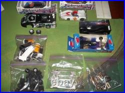 Slot car 124th scale round track