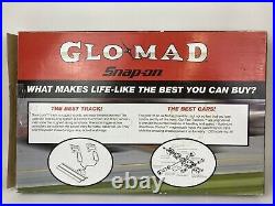 Snap On Tools Collectable Glo-Mad HO Scale Slot Car Race Track Rare Limited