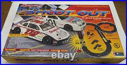 Snap-On Tools Racing Shoot Out HO Scale Slot Cars Electric Racing Track NEW