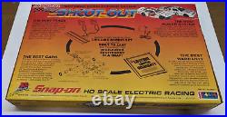 Snap-On Tools Racing Shoot Out HO Scale Slot Cars Electric Racing Track NEW