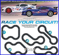 Start GT America 132 Slot Car Race Track Set C1411T