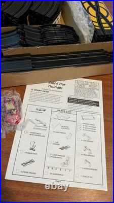 Stock Car Thunder Hi Scale Electric Slot Car Racing Complete And Tested